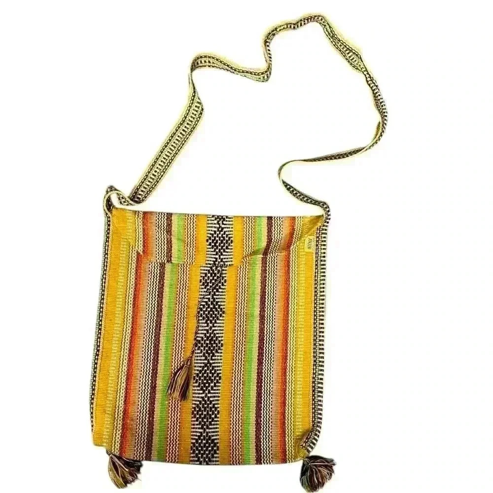 Women's Pinzon Side Crossbody Boho Bag Light Colors
